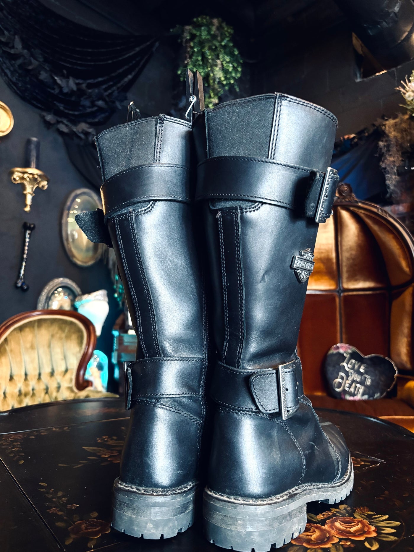 Harley Davidson High Boot