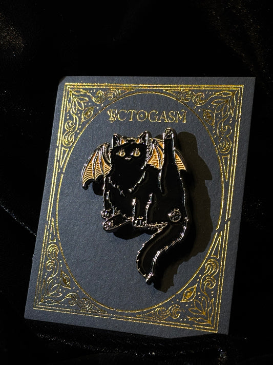 Ectogasm cat pin