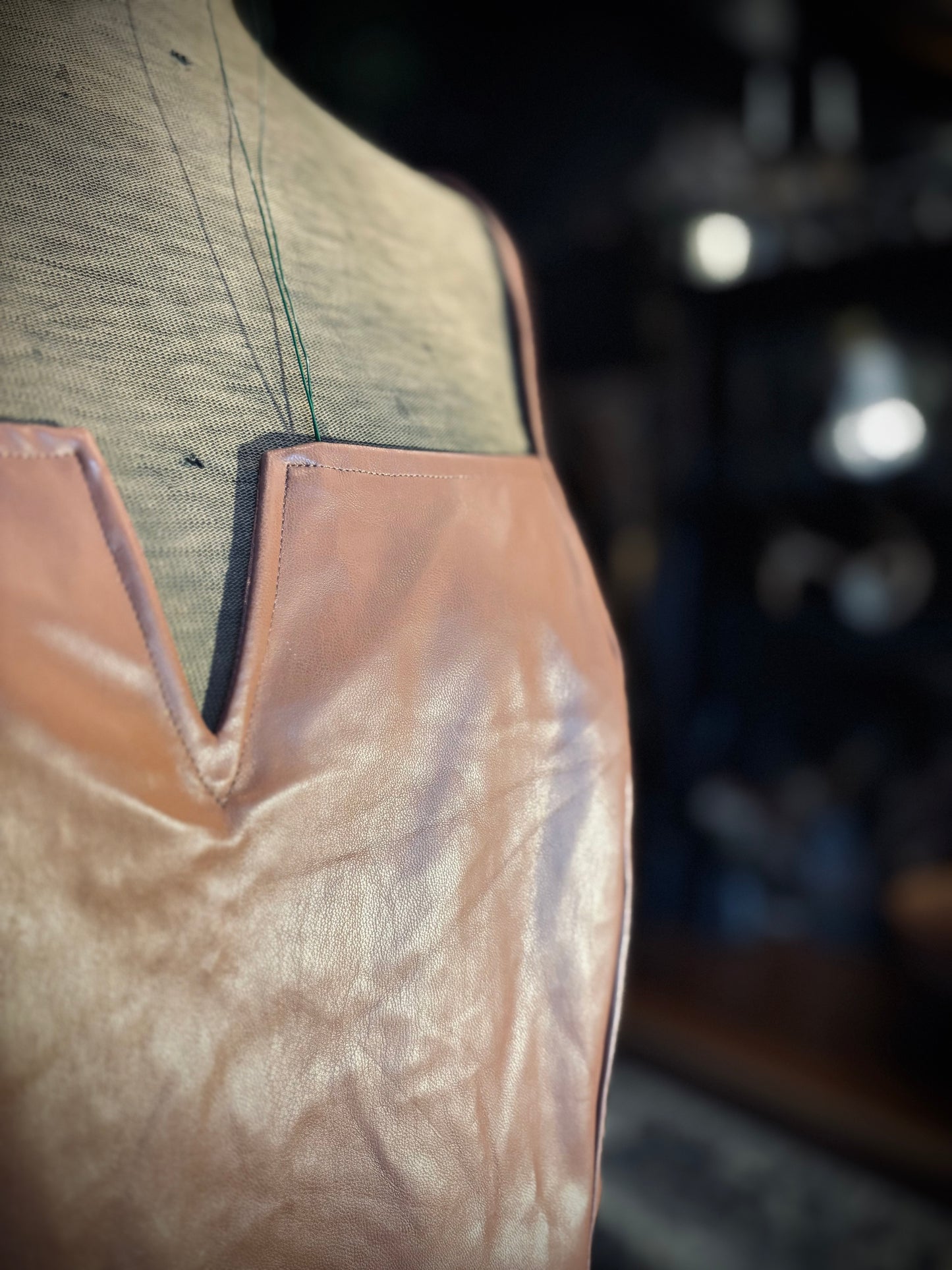 Torrid Brown Pleather Tank