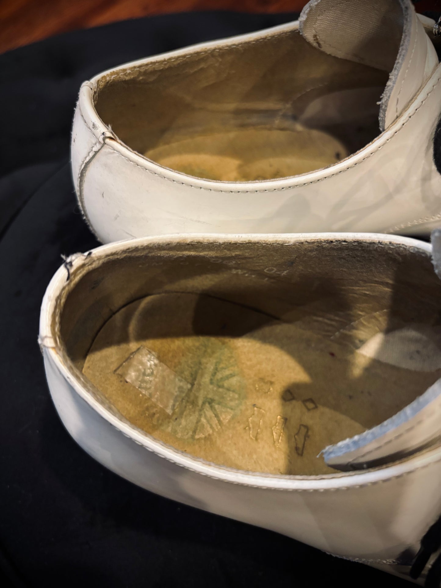 Super pointy White Mens Dress shoes