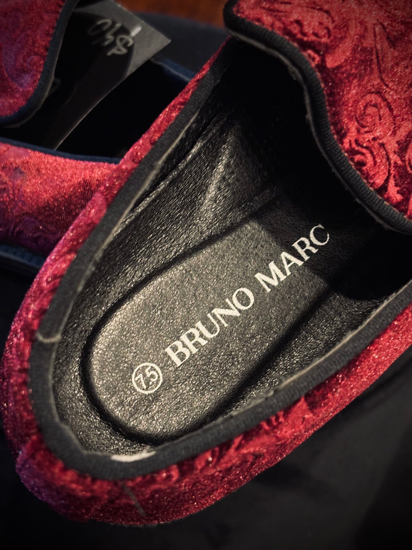 Bruno Marc Velour men’s dress shoes