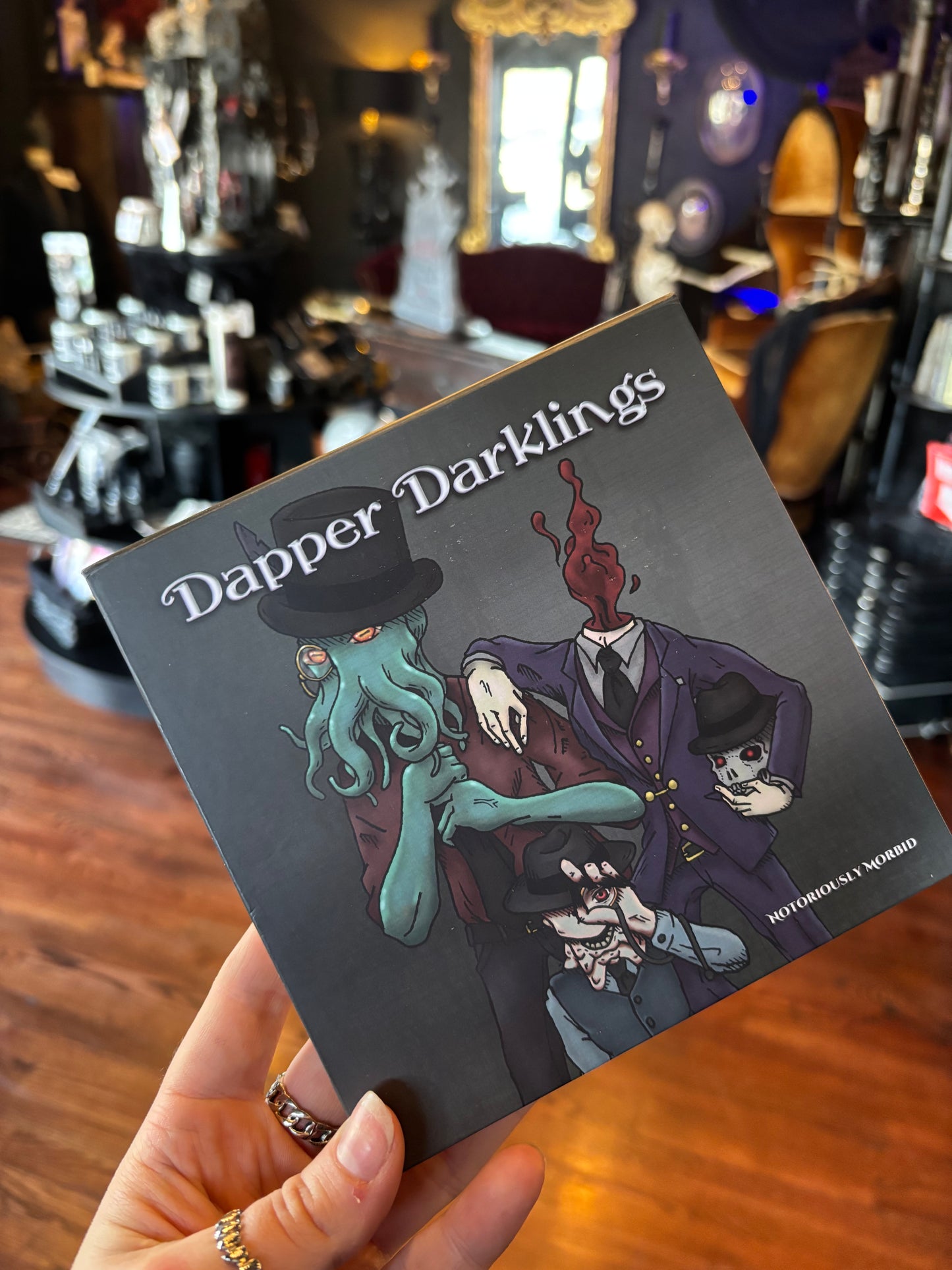 Notoriously Morbid Dapper Darklings eyeshadow pallet