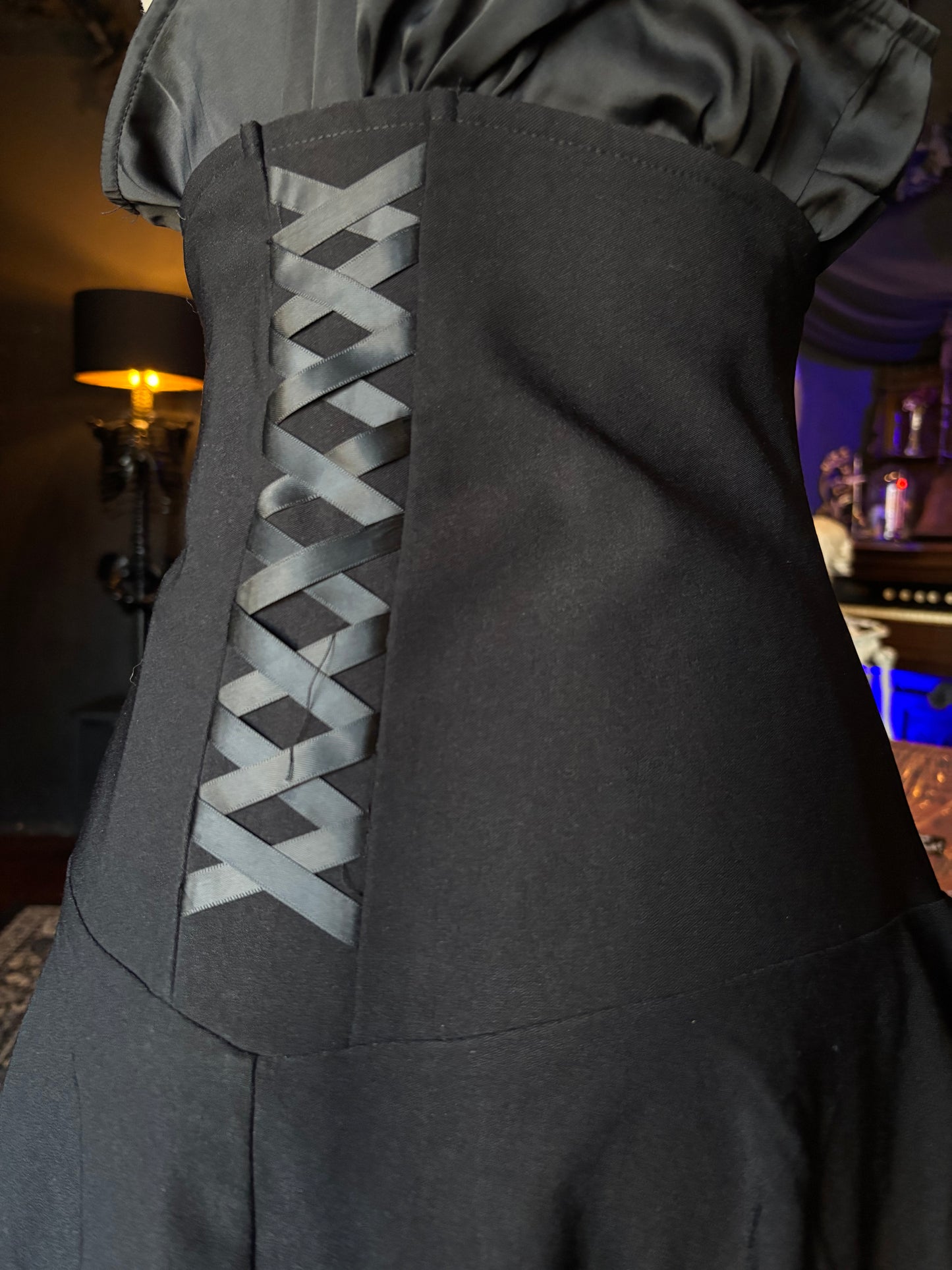 Killstar Sable Hex Corset Skirt