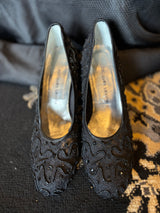 Jacques Levine Vintage Sequin heels