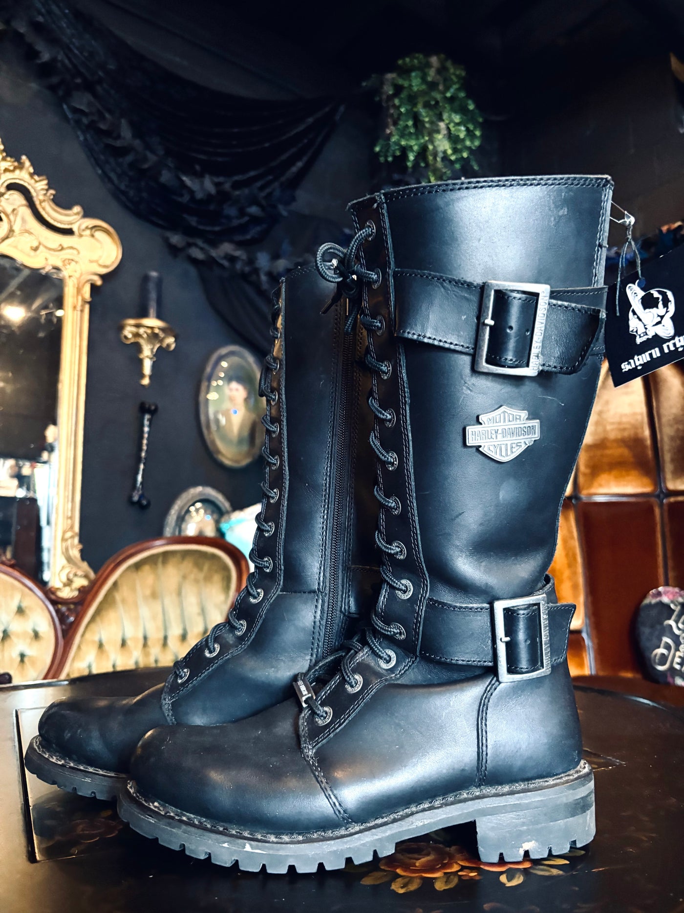 Harley Davidson High Boot
