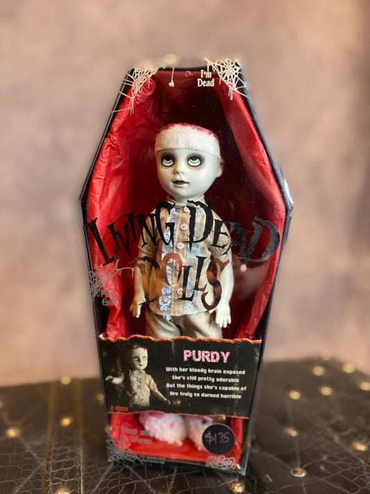 Living Dead Dolls™️ “Purdy” Collectable Doll #93011