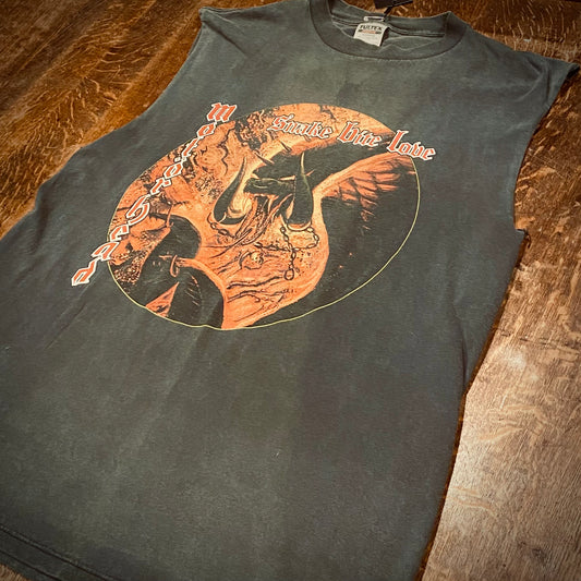 Vintage Motörhead “Snake Bite Love” Cut-Off Sleeveless Shirt
