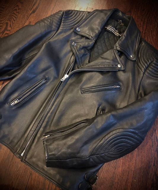 Vintage Hein Gericke Harley-Davidson Leather Motorcycle Jacket