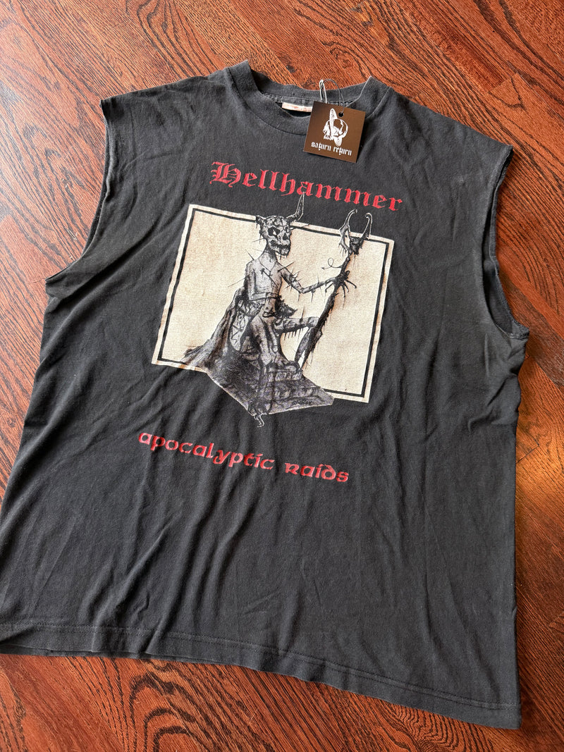 Vintage Hellhammer Apocalyptic Raids Sleeveless T-Shirt
