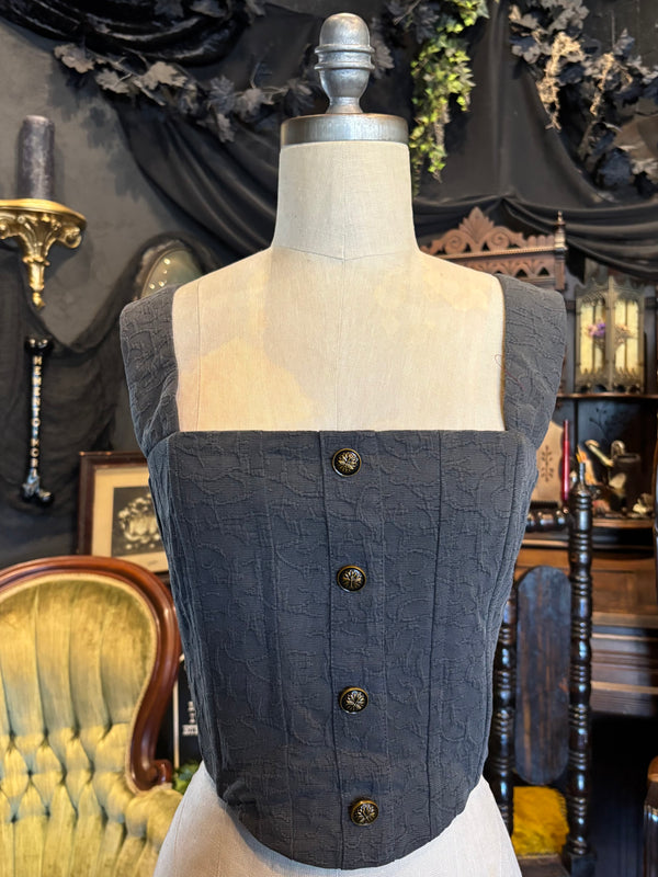 NWT Sold Out Disturbia “Ombra Corset Top”
