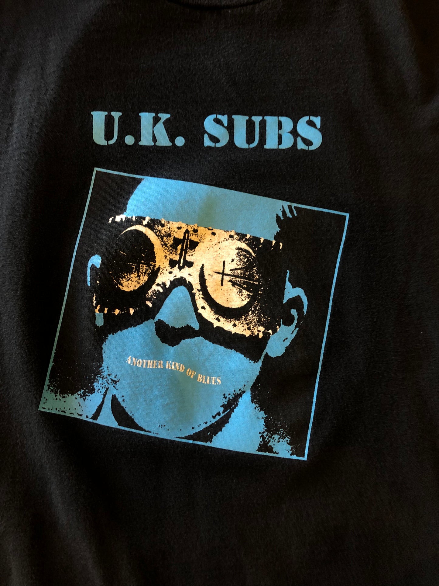 Vintage U.K. Subs “Another Kind o Blues” Album Cover T-Shirt