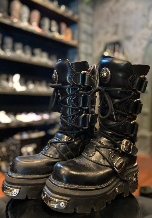 New Rock Reactor Velcro Boots