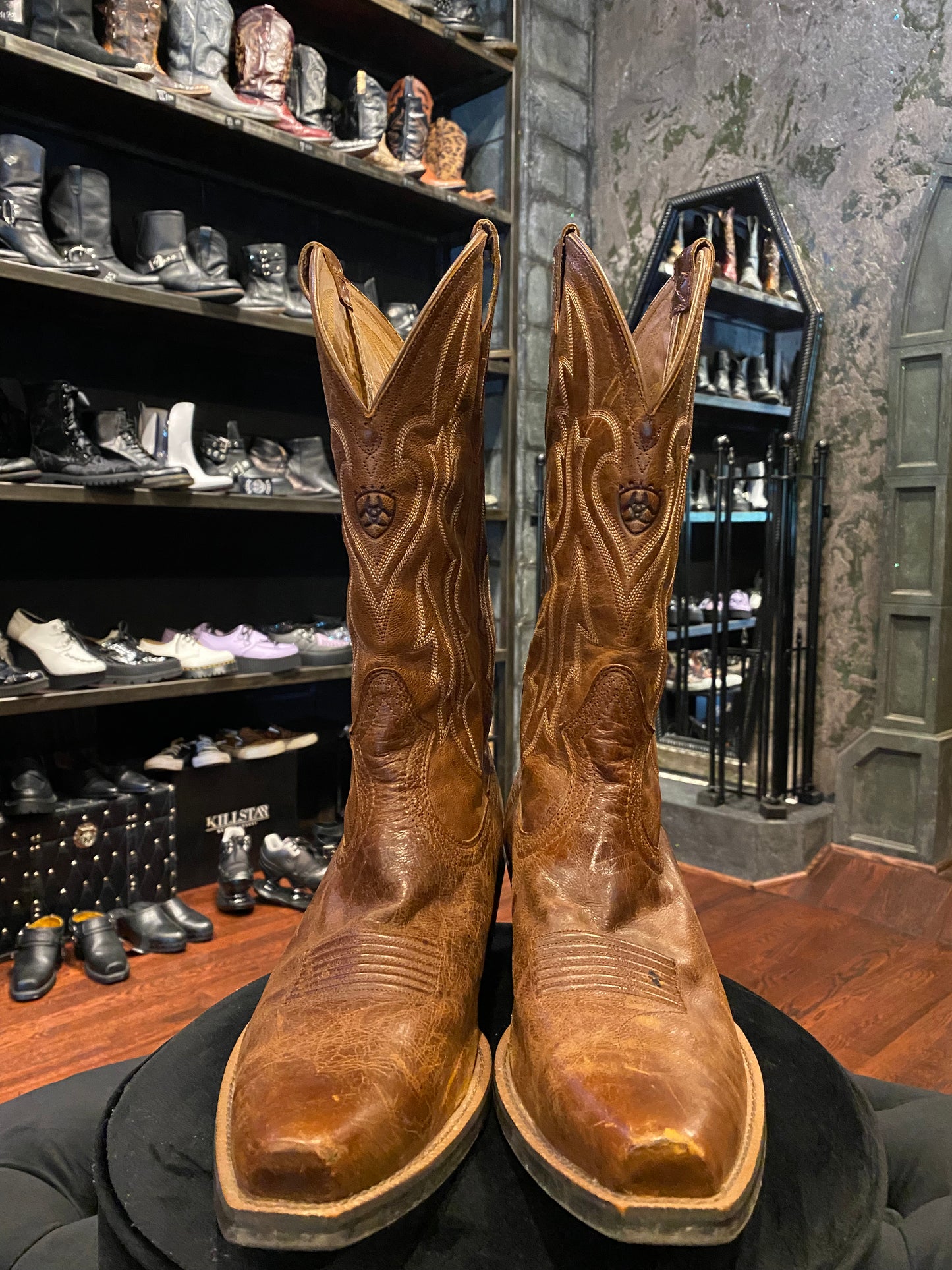 Ariat Brown Classic Cowboy Boots