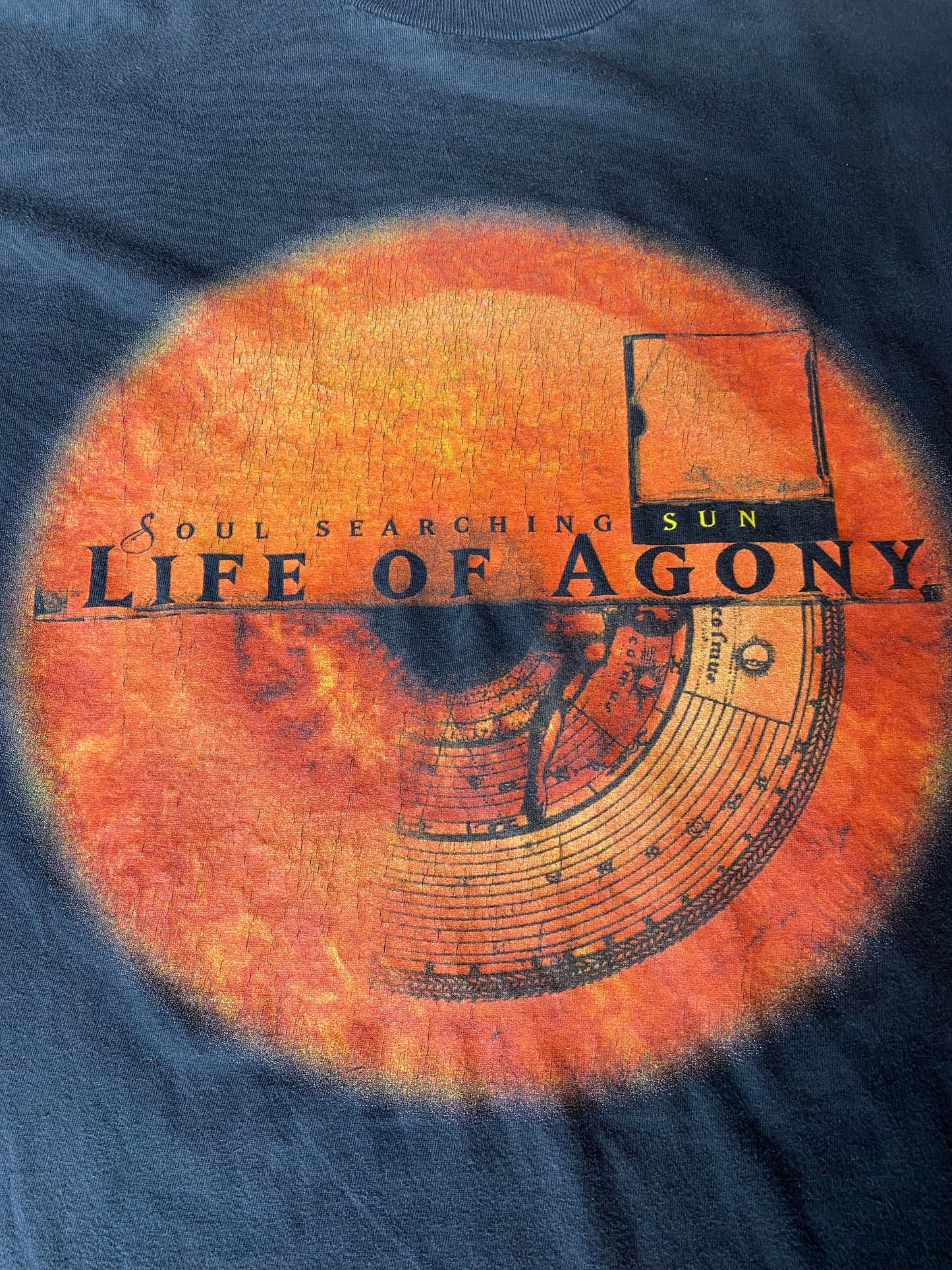 Vintage 1997 Life of Agony “Soul Searching Sun” Album Merch T-Shirt
