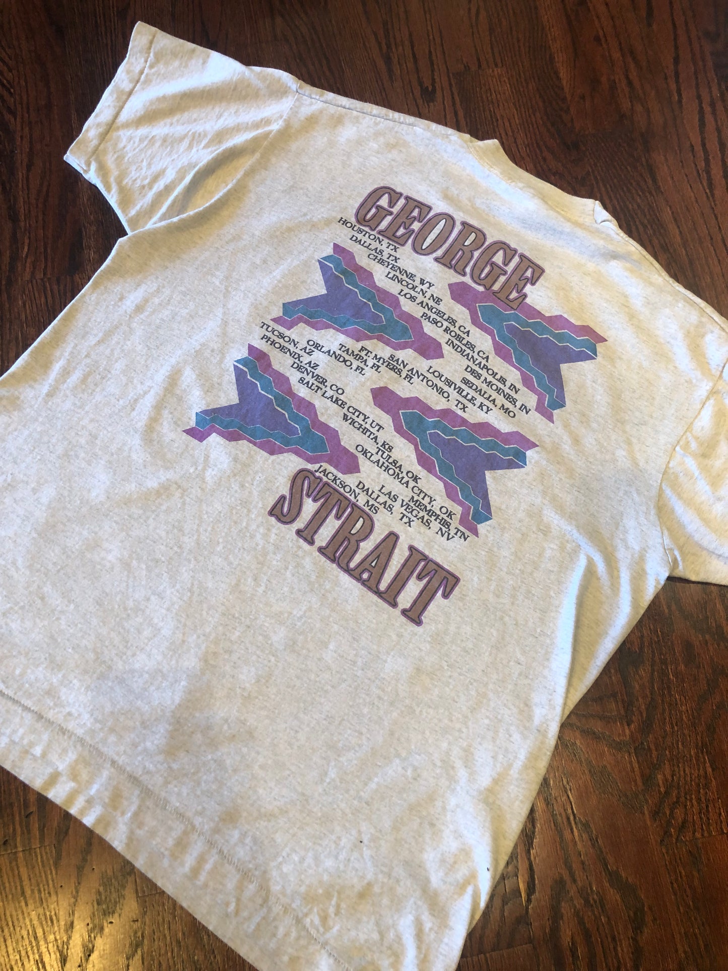 Vintage George Straight 1993 Tour Merch T-Shirt