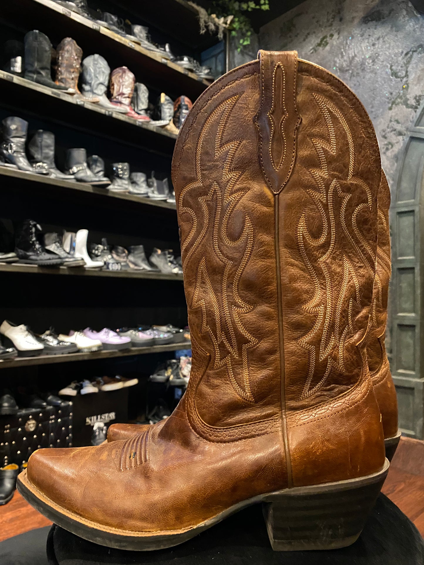 Ariat Brown Classic Cowboy Boots