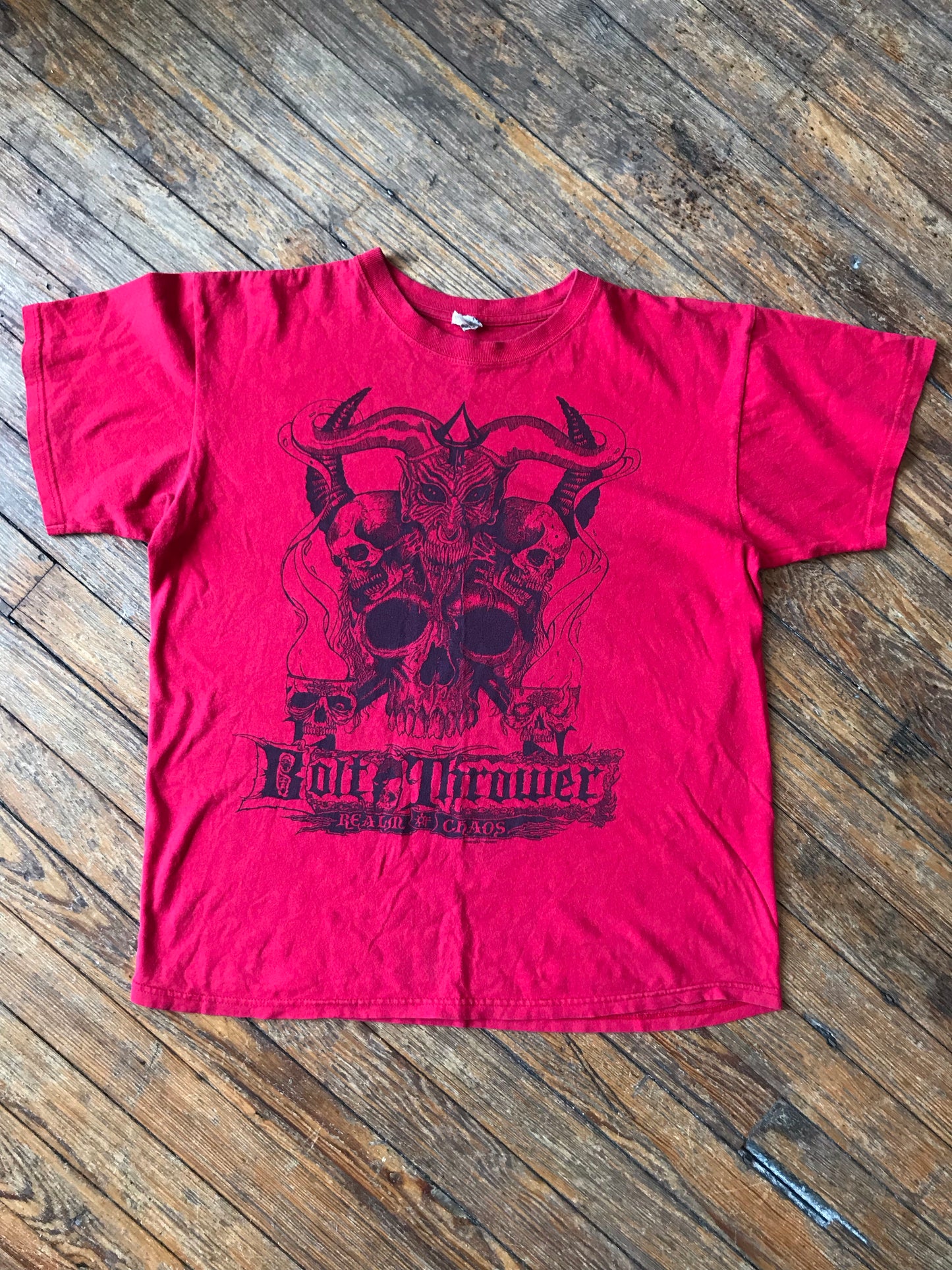 2009 Red Bolt Thrower Realm of Chaos Tee