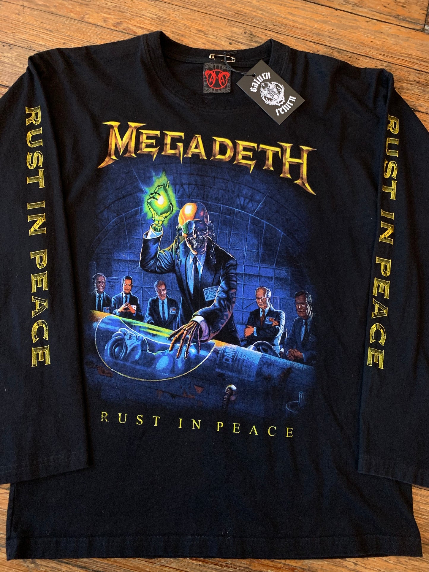 Reprint Megadeth Rust In Peace Longsleeve Tee