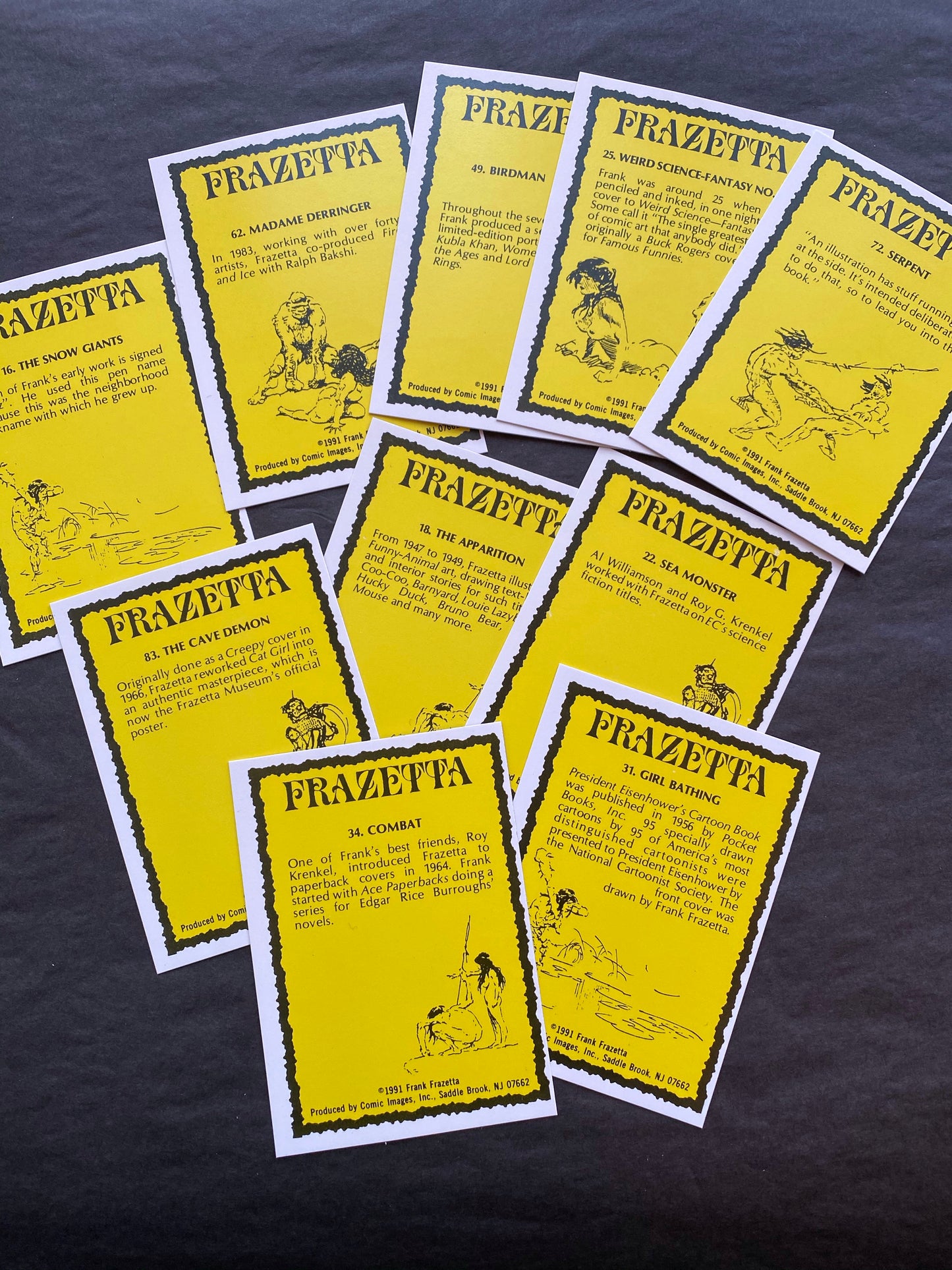 1991 Frazetta Trading Cards