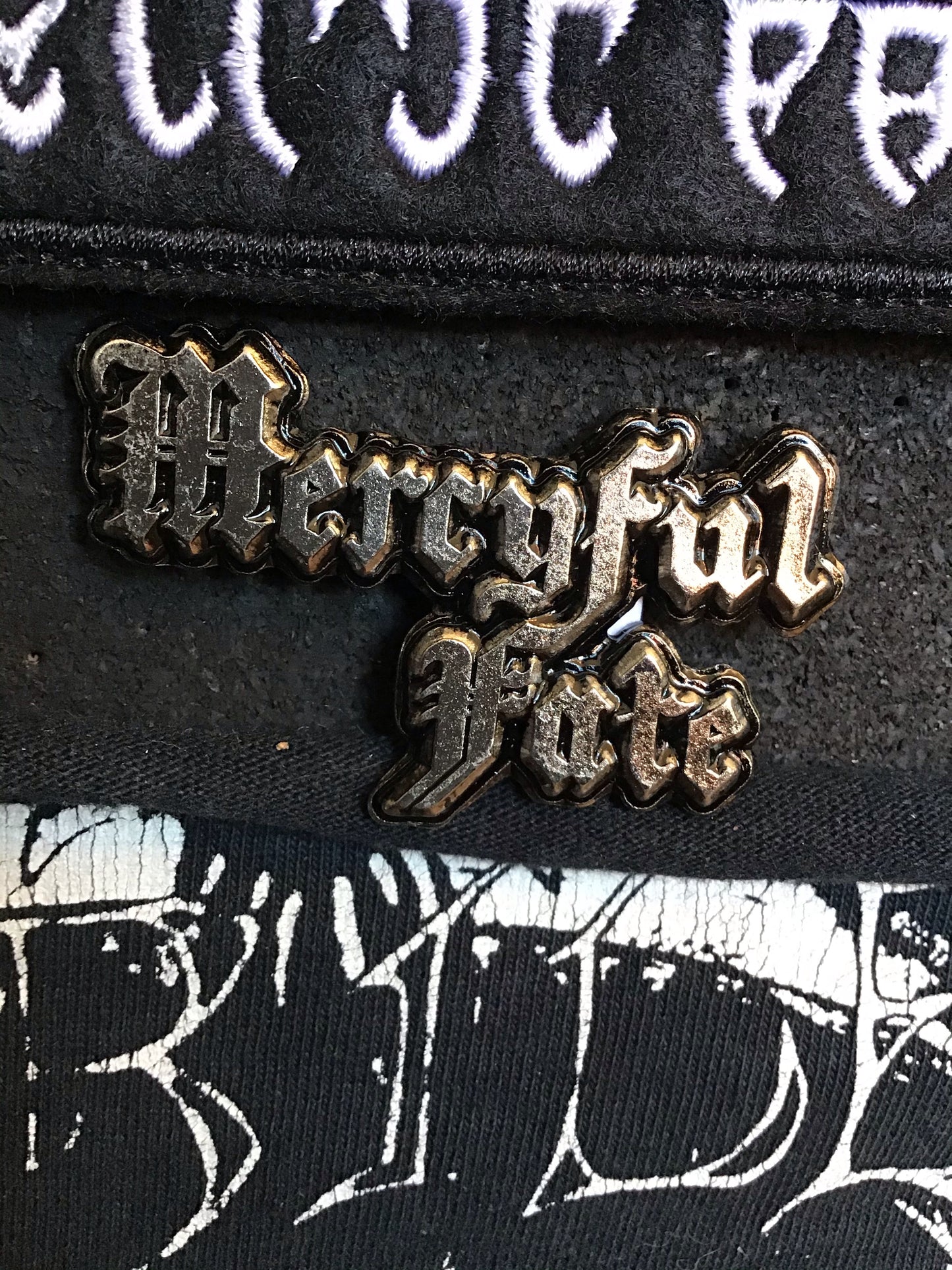 Mercyful Fate Logo Metal Badge