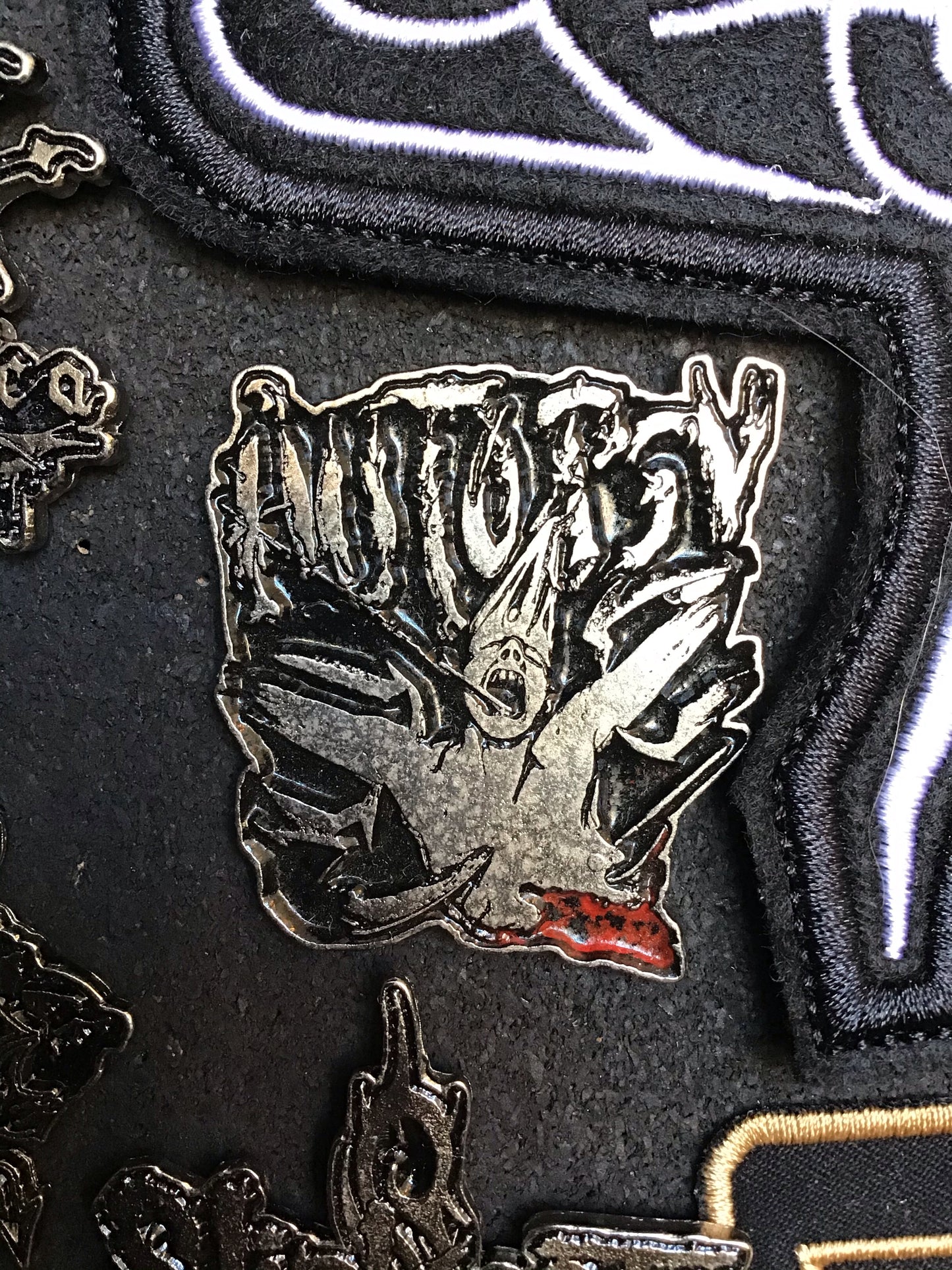 Autopsy Severed Survival Metal Badge