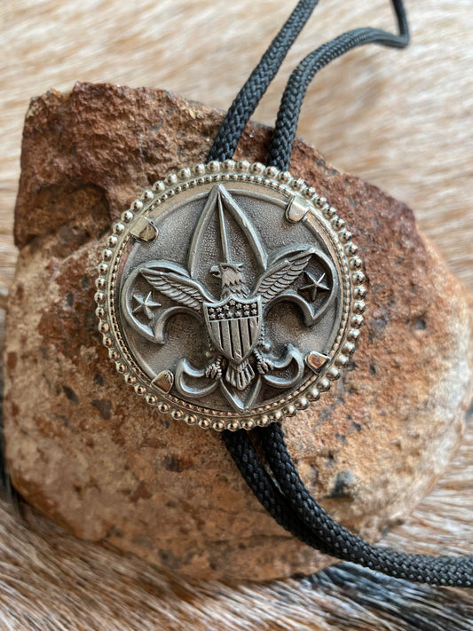 Eagle Fleur De Lis Bolo