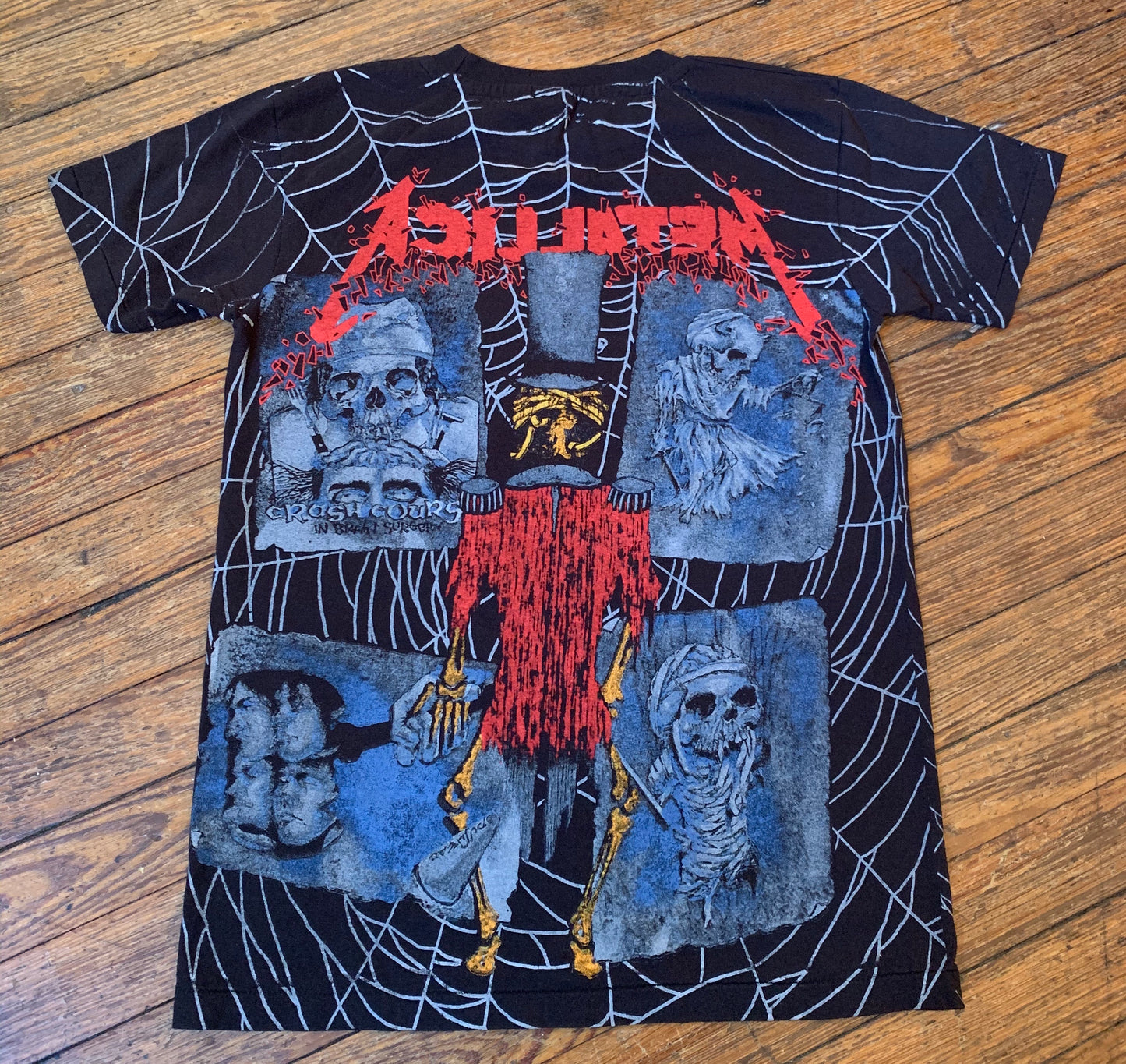 Vintage Bootleg Metallica Pushead Ringmaster T-Shirt