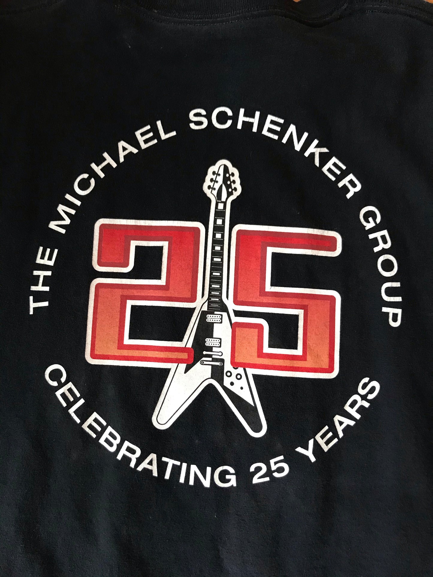 Michael Schenker Group (MSG) 25th Anniversary T-Shirt