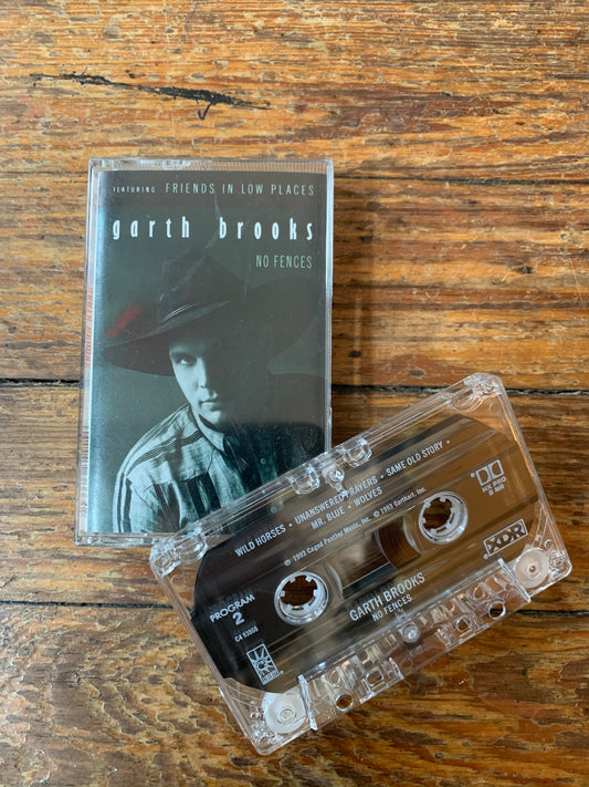 1993 Garth Brooks No Fences Cassette Tape