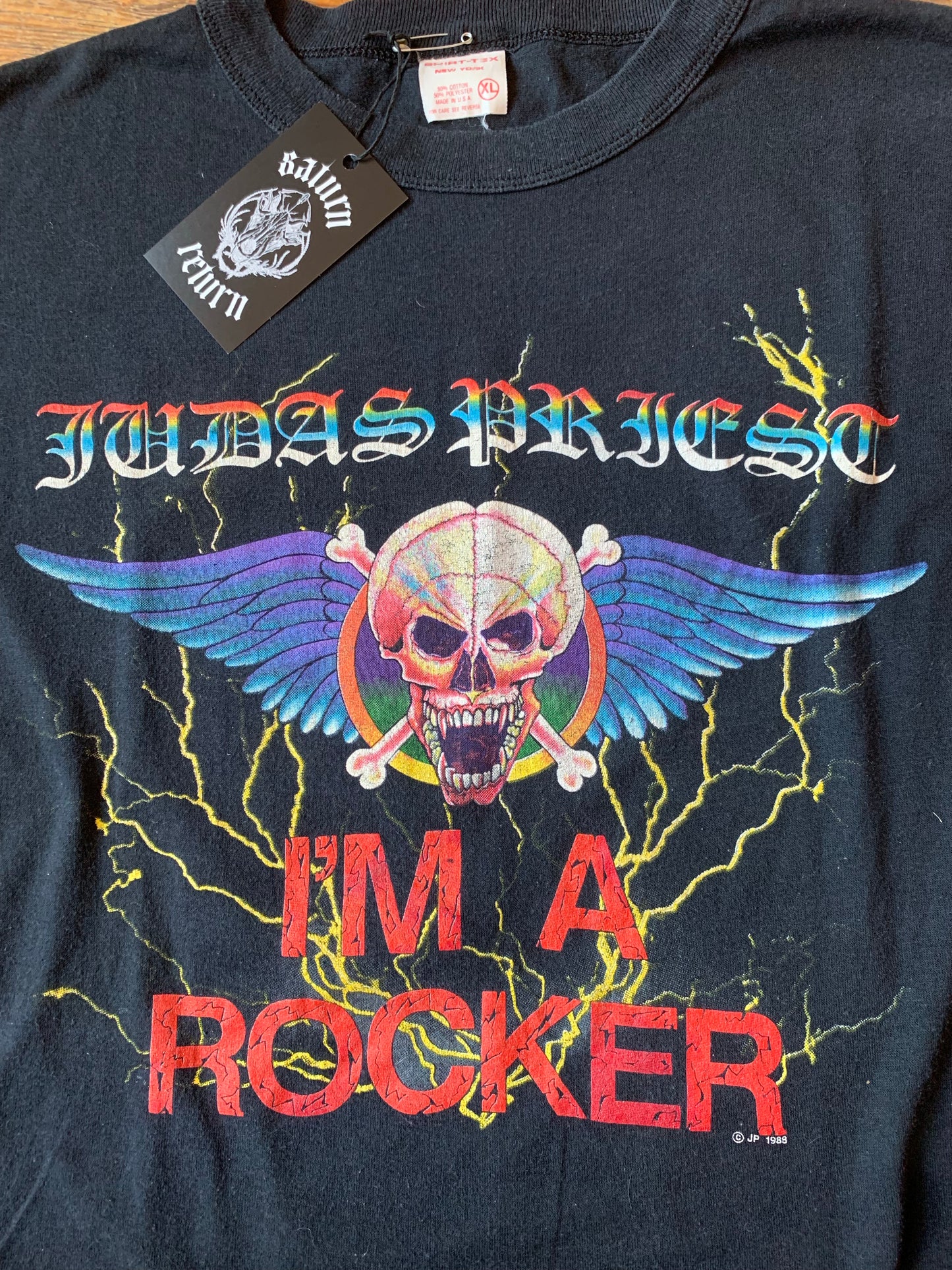 Vintage 1988 Judas Priest Ram It Down Tee