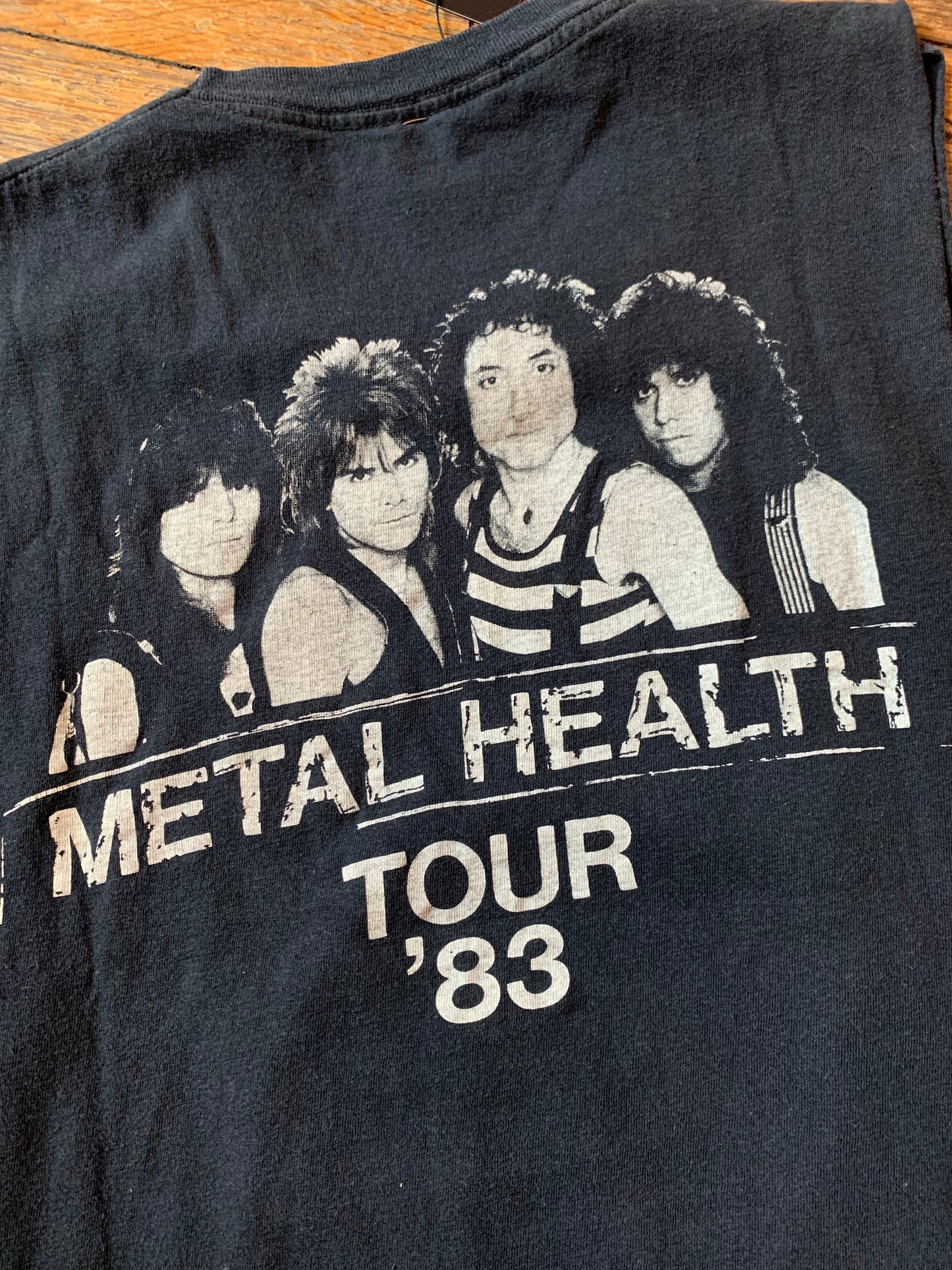 Vintage 1983 Quiet Riot Metal Health Tour Sleeveless T-Shirt