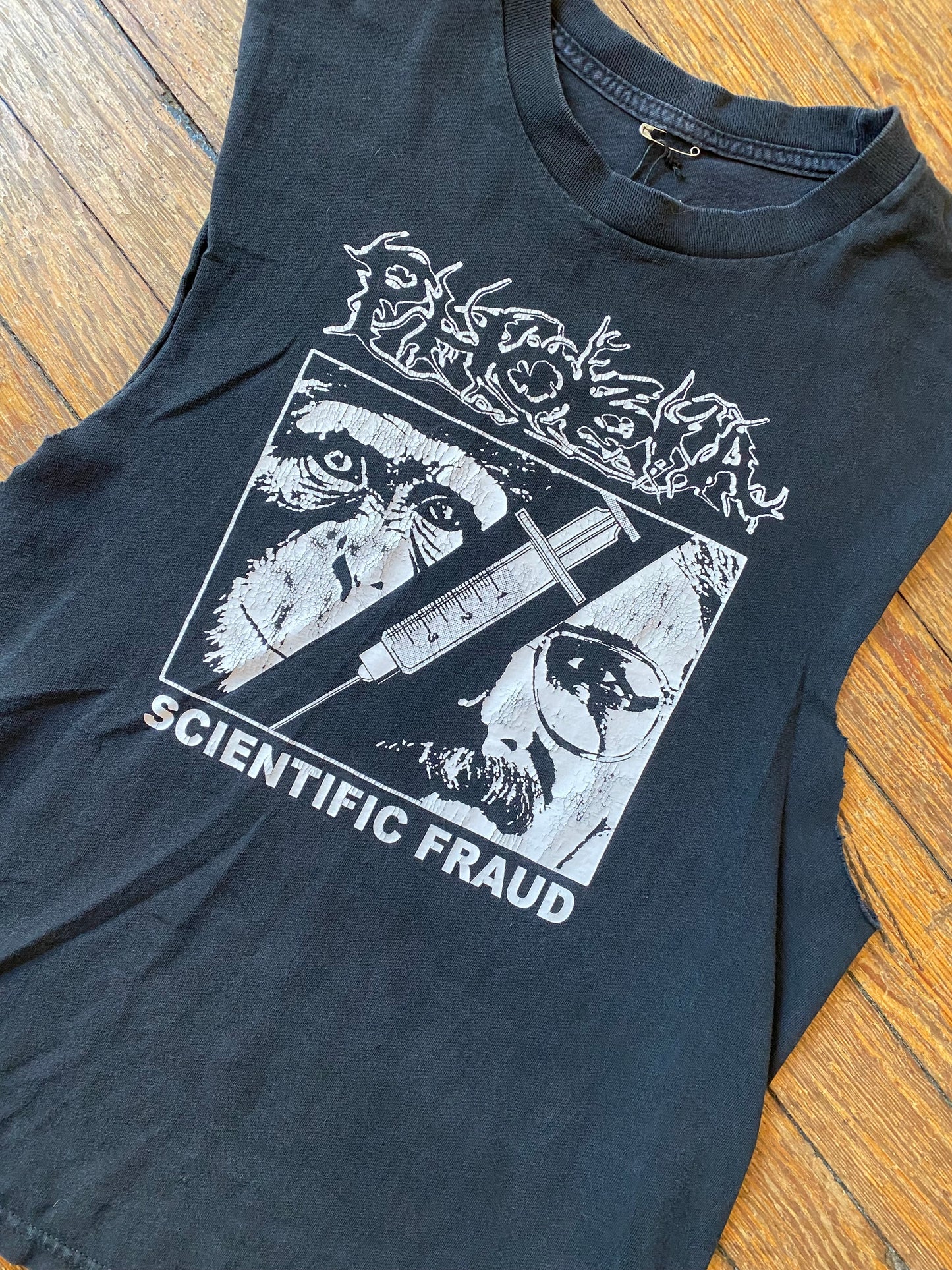 Phobia “Scientific Fraud” Sleeveless T-Shirt
