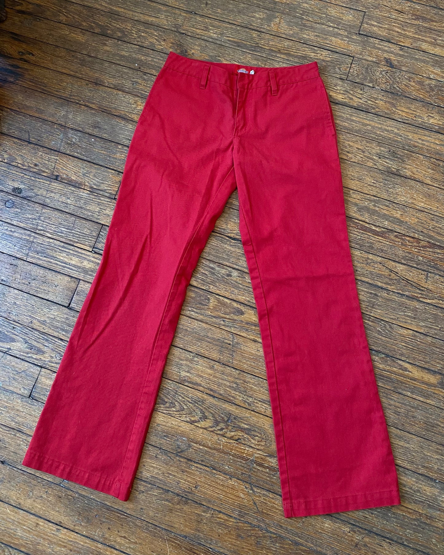 Fire Engine Red Classic Dickies Pants