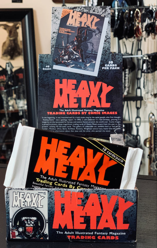 Vintage 1991 Heavy Metal Magazine Trading Cards