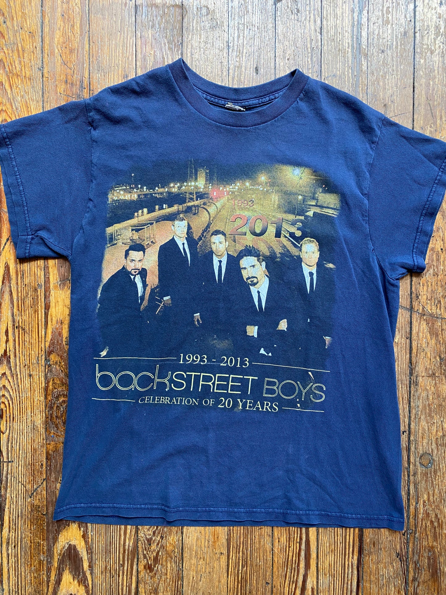 Backstreet Boys “Celebration of 20 Years” 2013 Tour T-Shirt