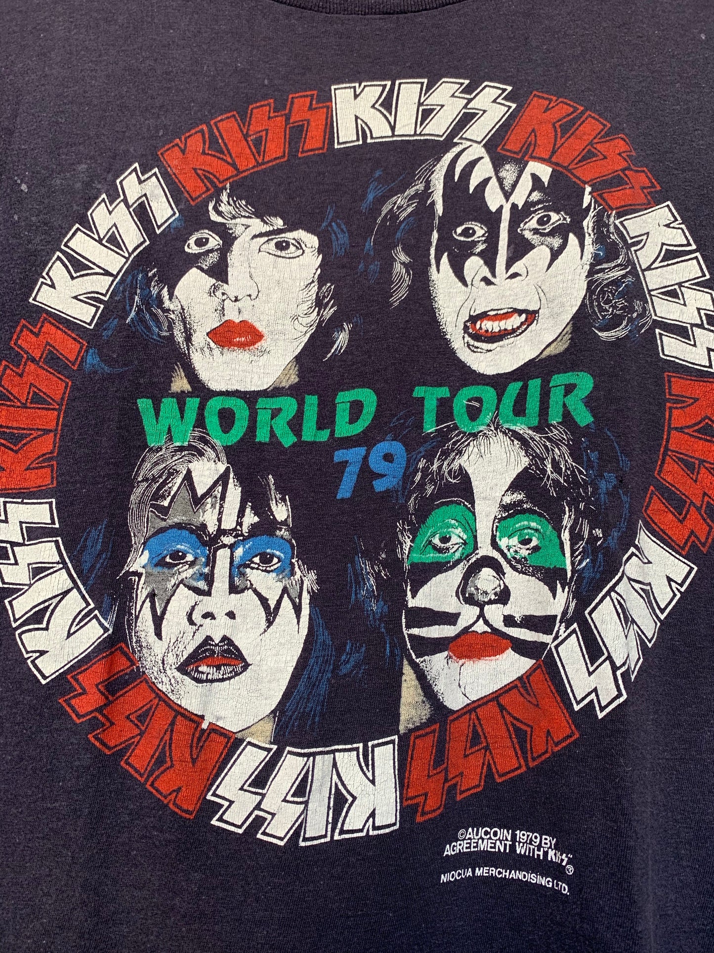 Vintage KISS 1979 Tour Tee