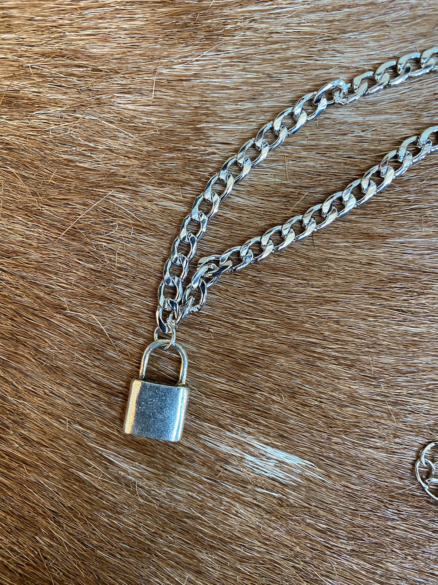 Little Silver Locket Necklace