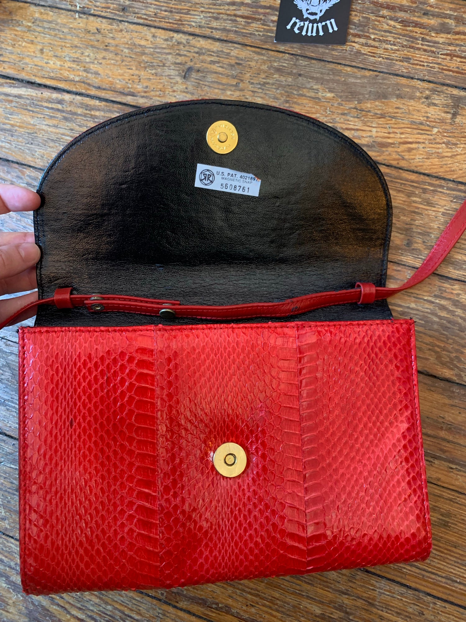 Giani Bernini Bags  Gianii Bernini Red Leather Venice Crossbody - $39 -  From Clintonia