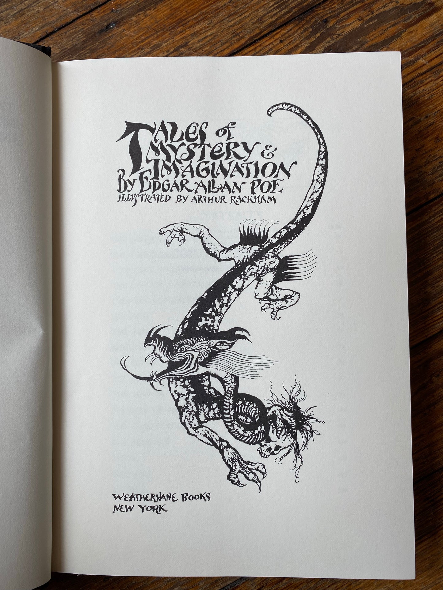 Poe’s Tales of Mystery & Imagination Illustrated by Arthur Rackham