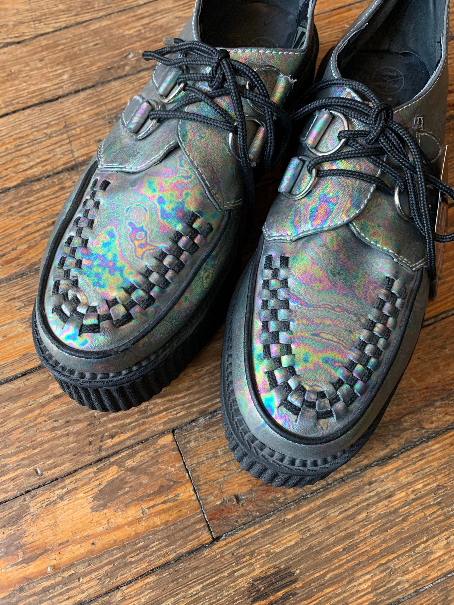 TUK Oil Slick Holographic Creepers