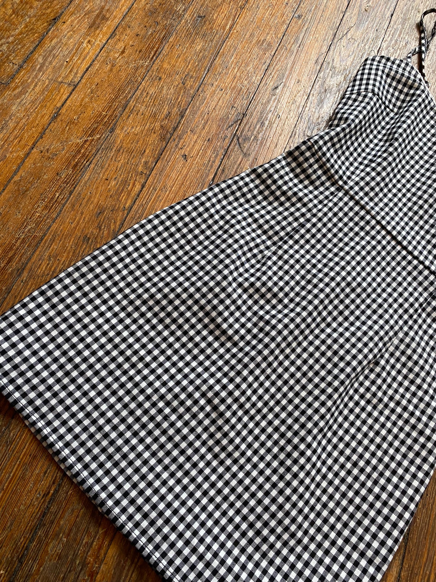 Urban Outfitters Black and White Checkered Mini Dress