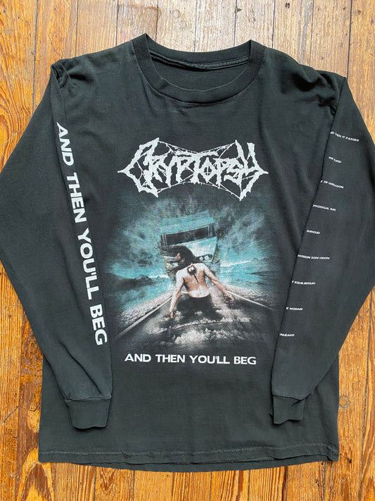 Cryptopsy “And Then You’ll Beg” Long Sleeve Shirt