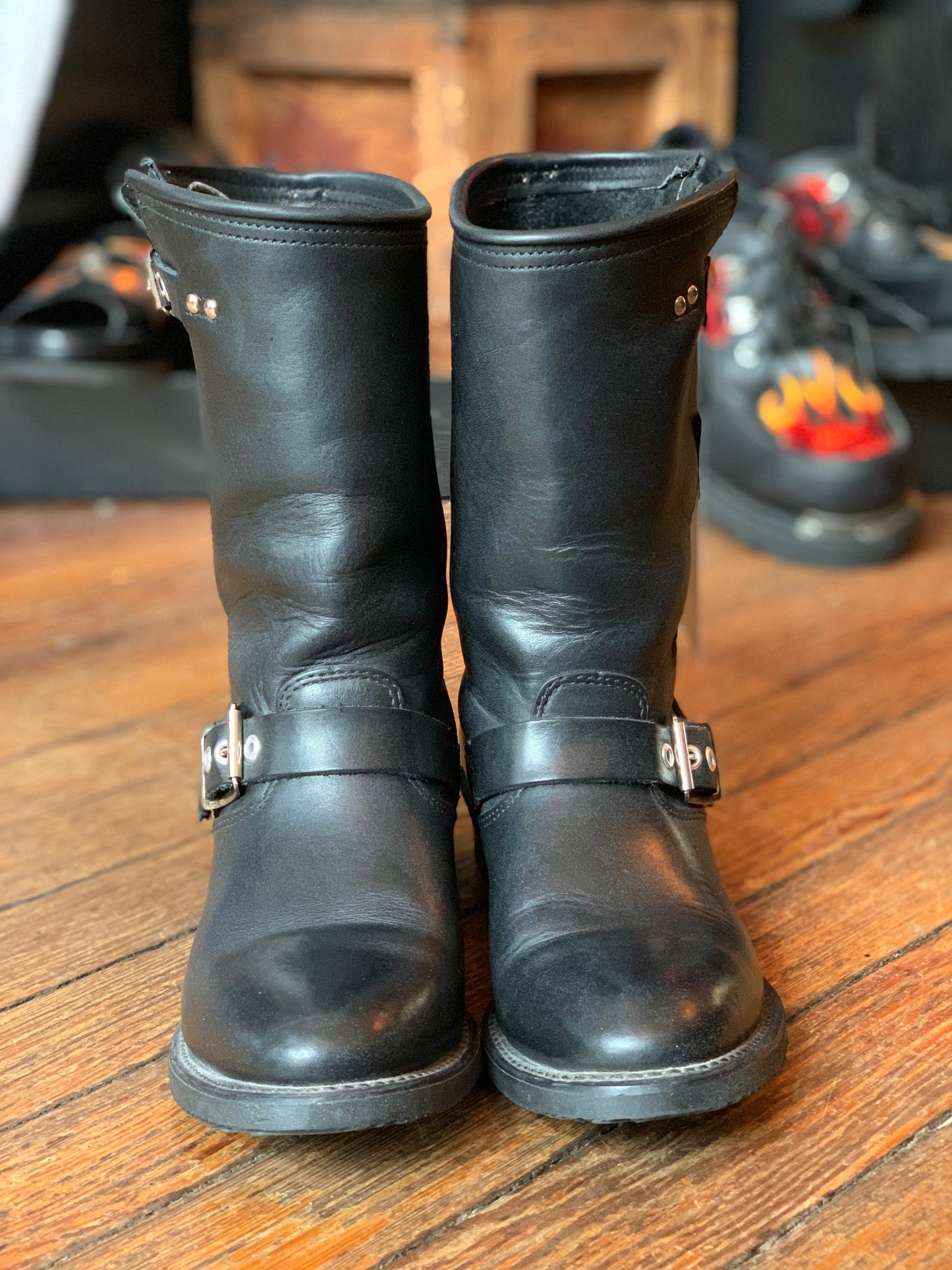 Harley-Davidson Double Buckle Engineer Boots