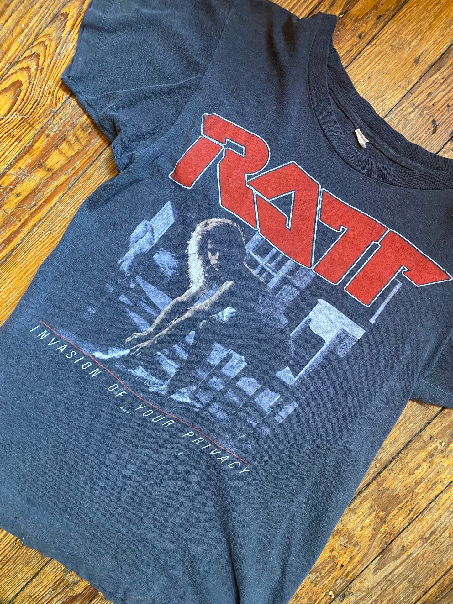 Vintage 1985 Ratt “Invasion of Your Privacy” Shirt