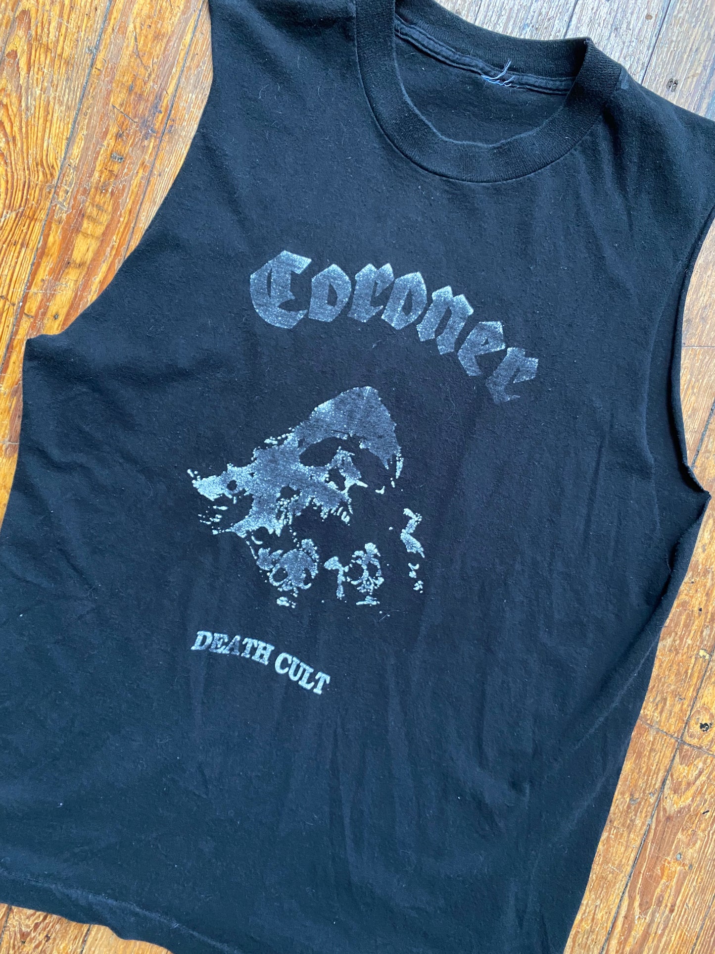 Coroner “Death Cult” Cut Off Shirt