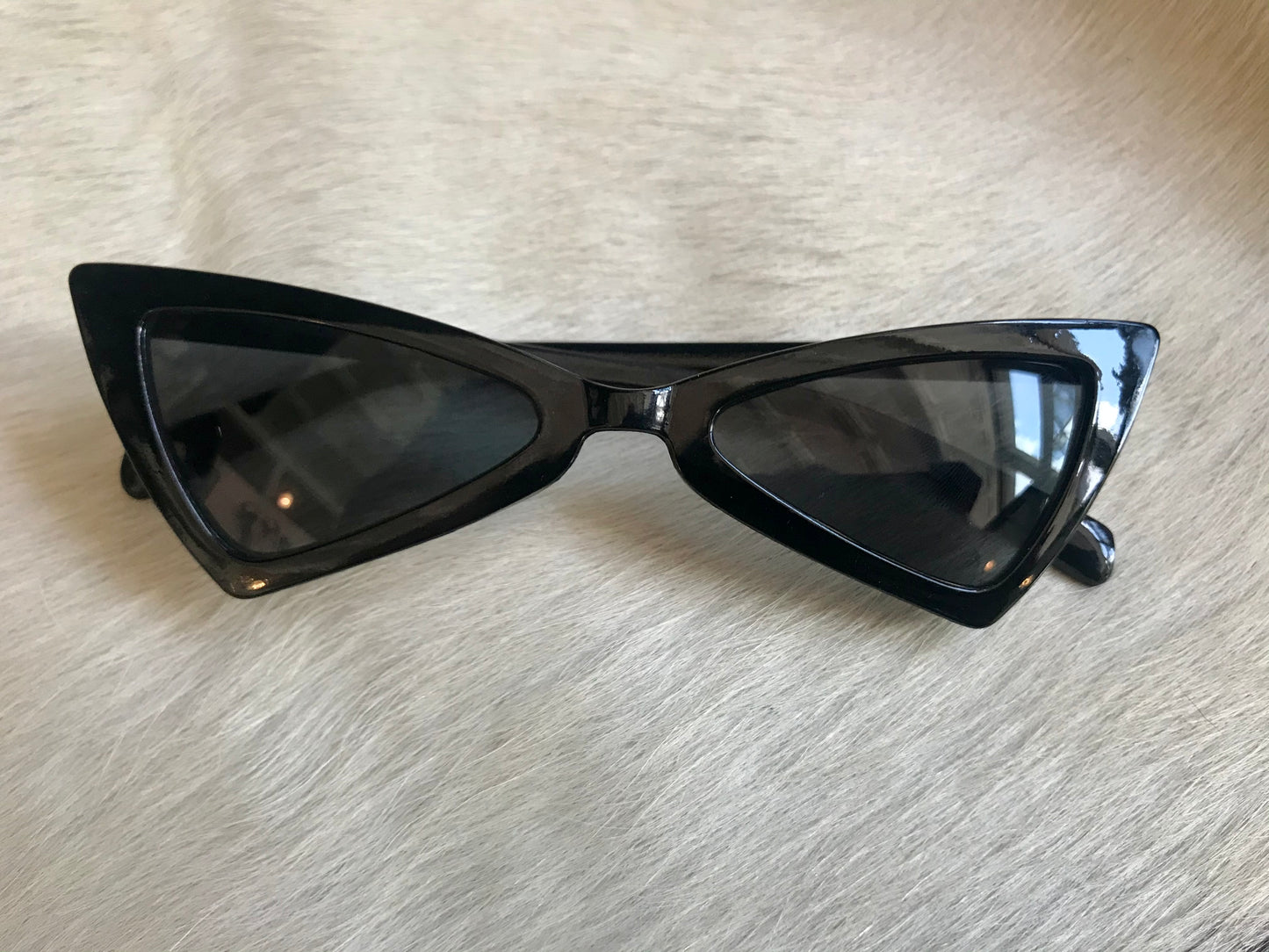 Black Geometric Sunglasses