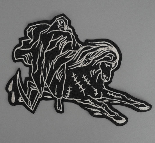 Shrimp Sauce Pale Horse Canvas Patch