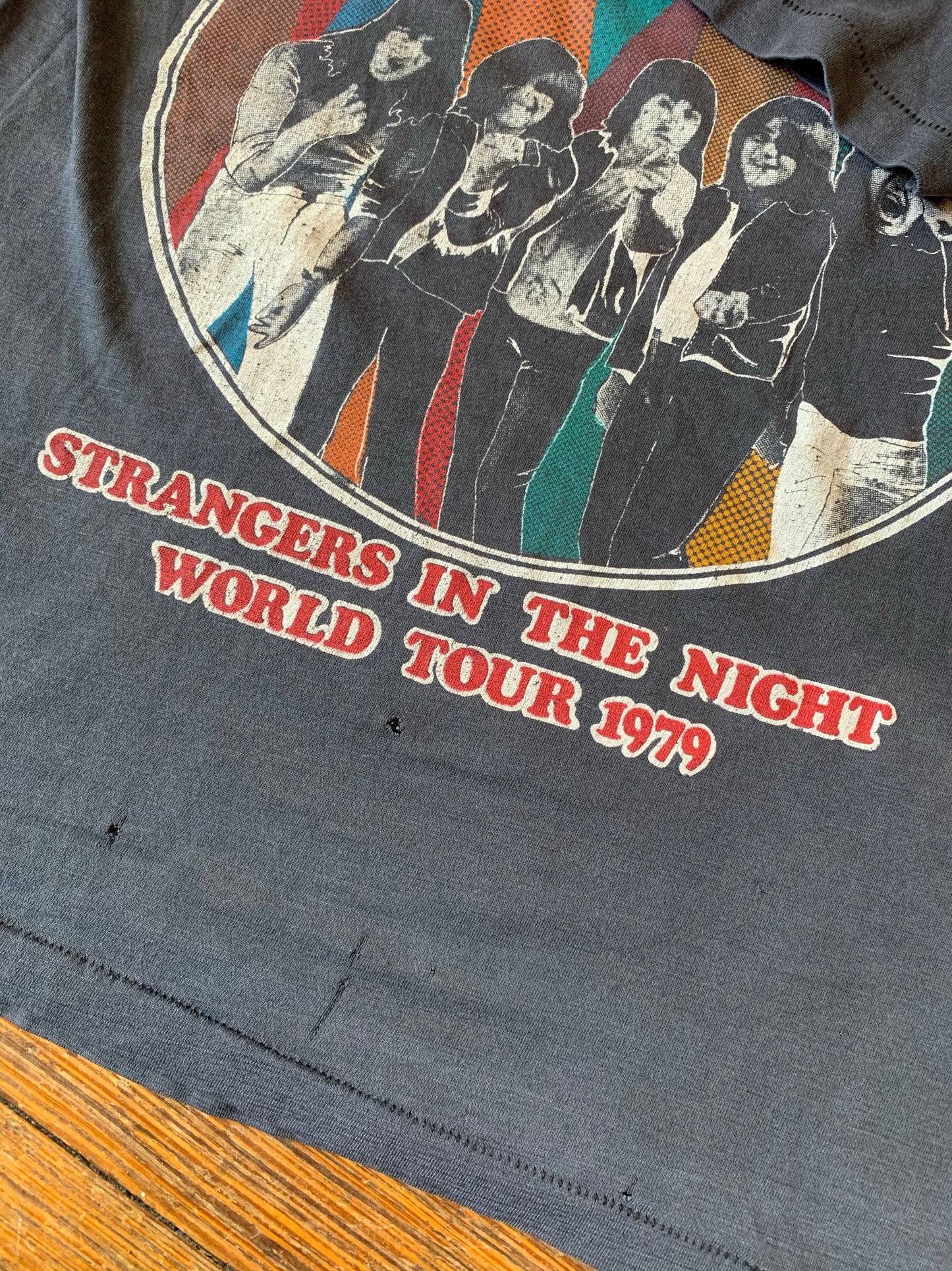Vintage 1979 UFO “Strangers in the night” Tour Shirt
