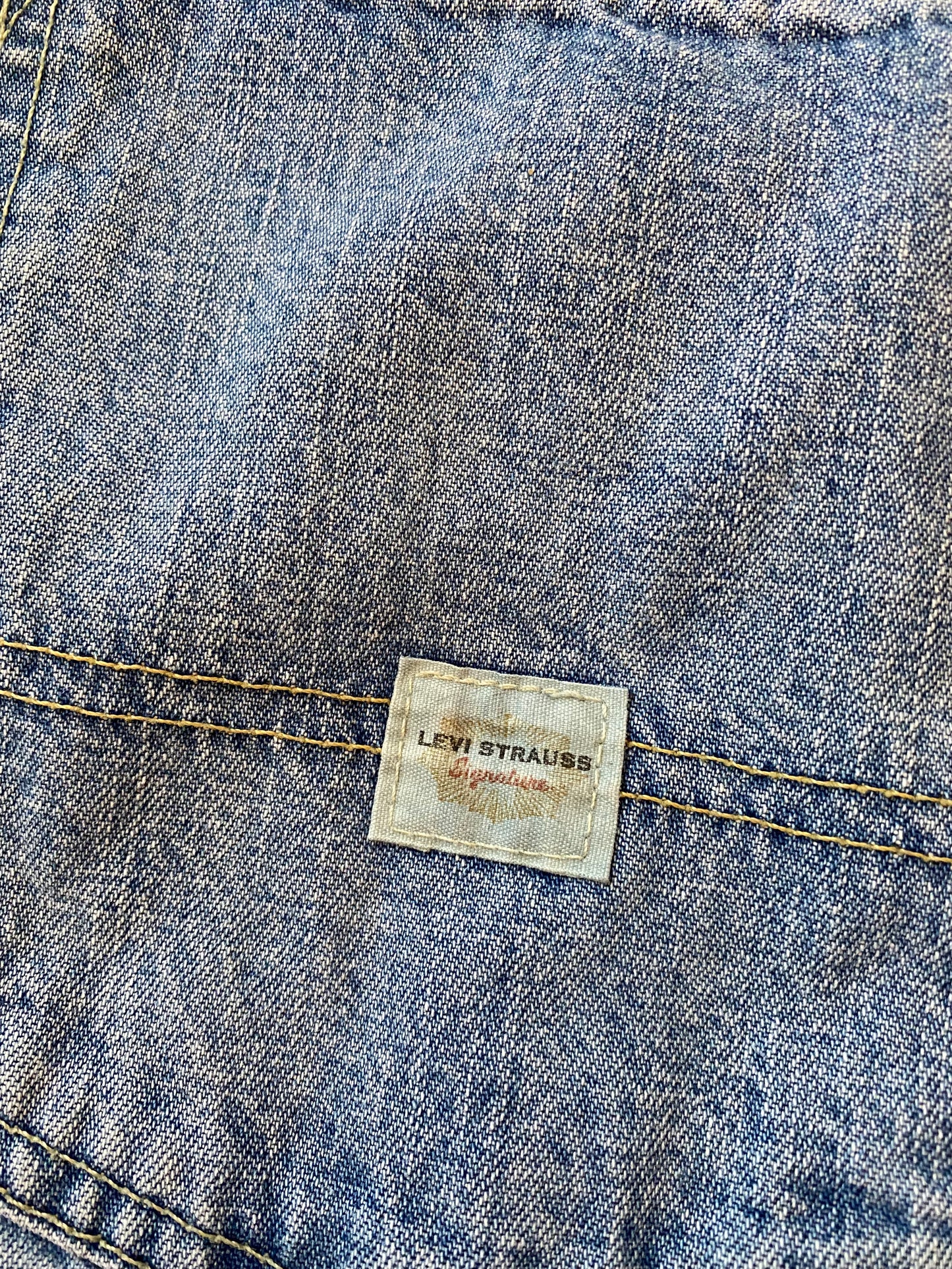 Vintage Levi Strauss Signature Workwear Light Wash Carpenter Jeans