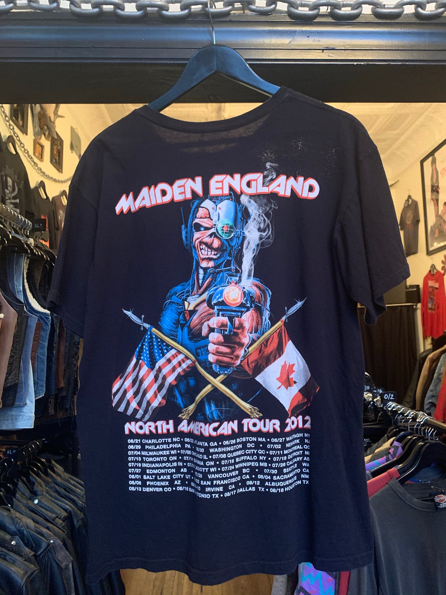 Iron Maiden 2012 North American Tour Tee